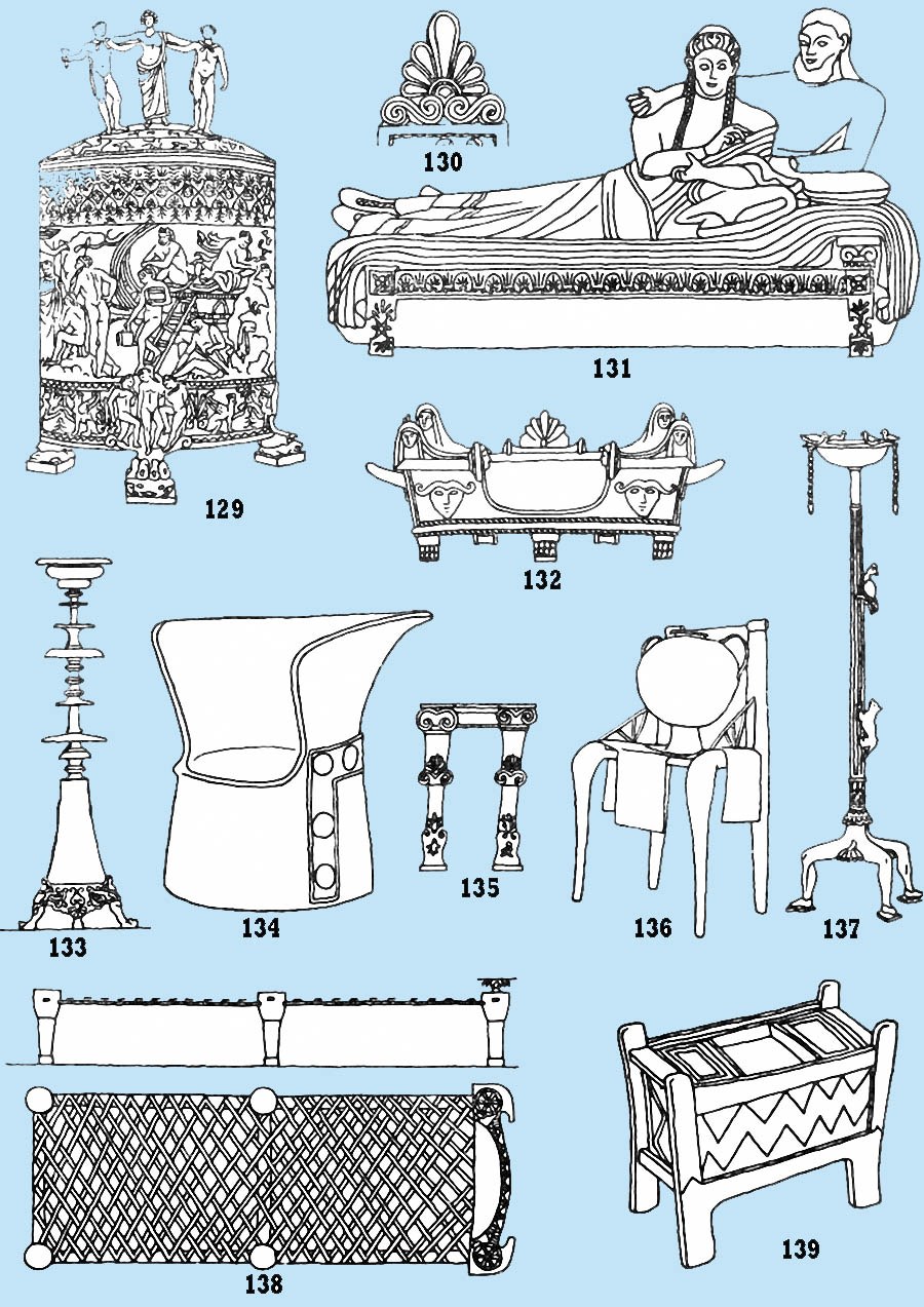 Древний Рим мебель