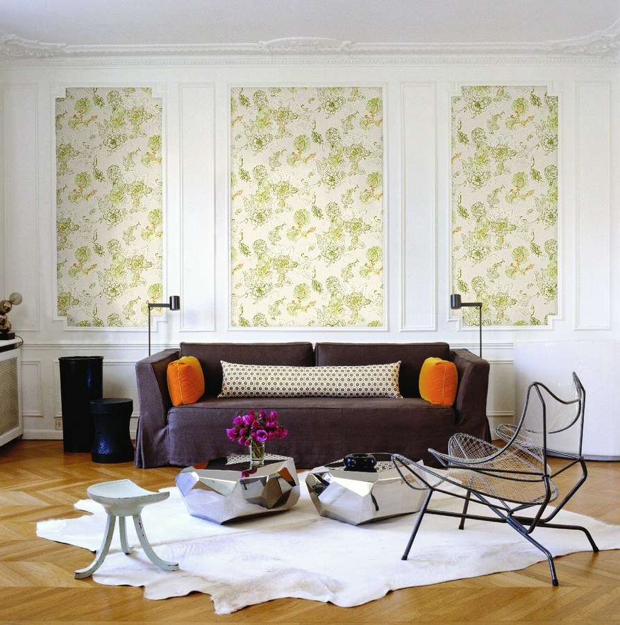 Дизайнерская поклейка обоев