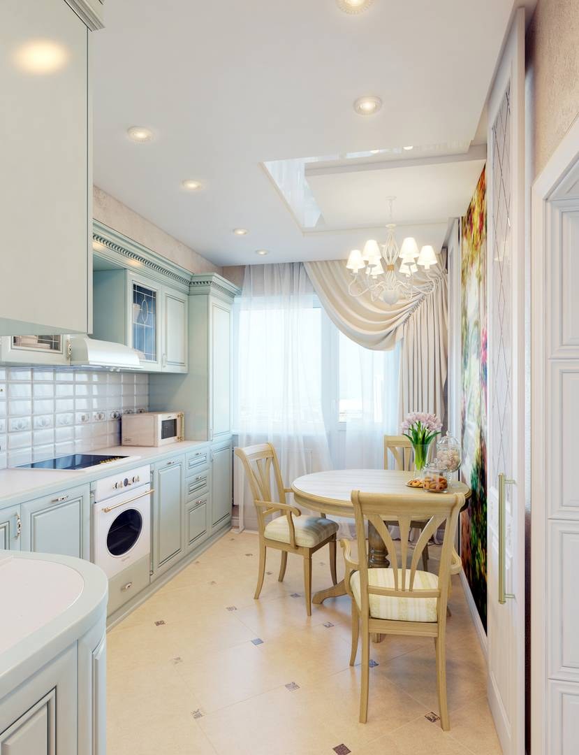 Кухня угловая Неоклассика беж