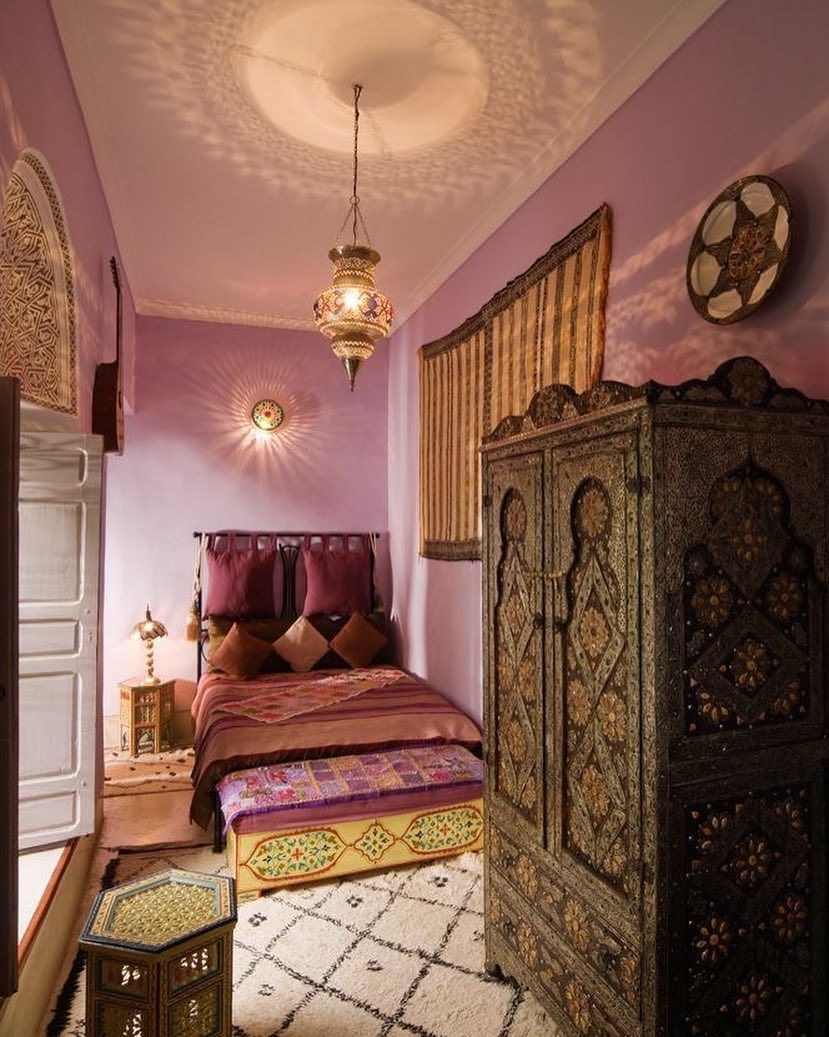Спальня в стиле Марракеш