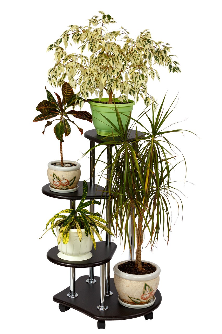 Цветочница KF_троечка венге