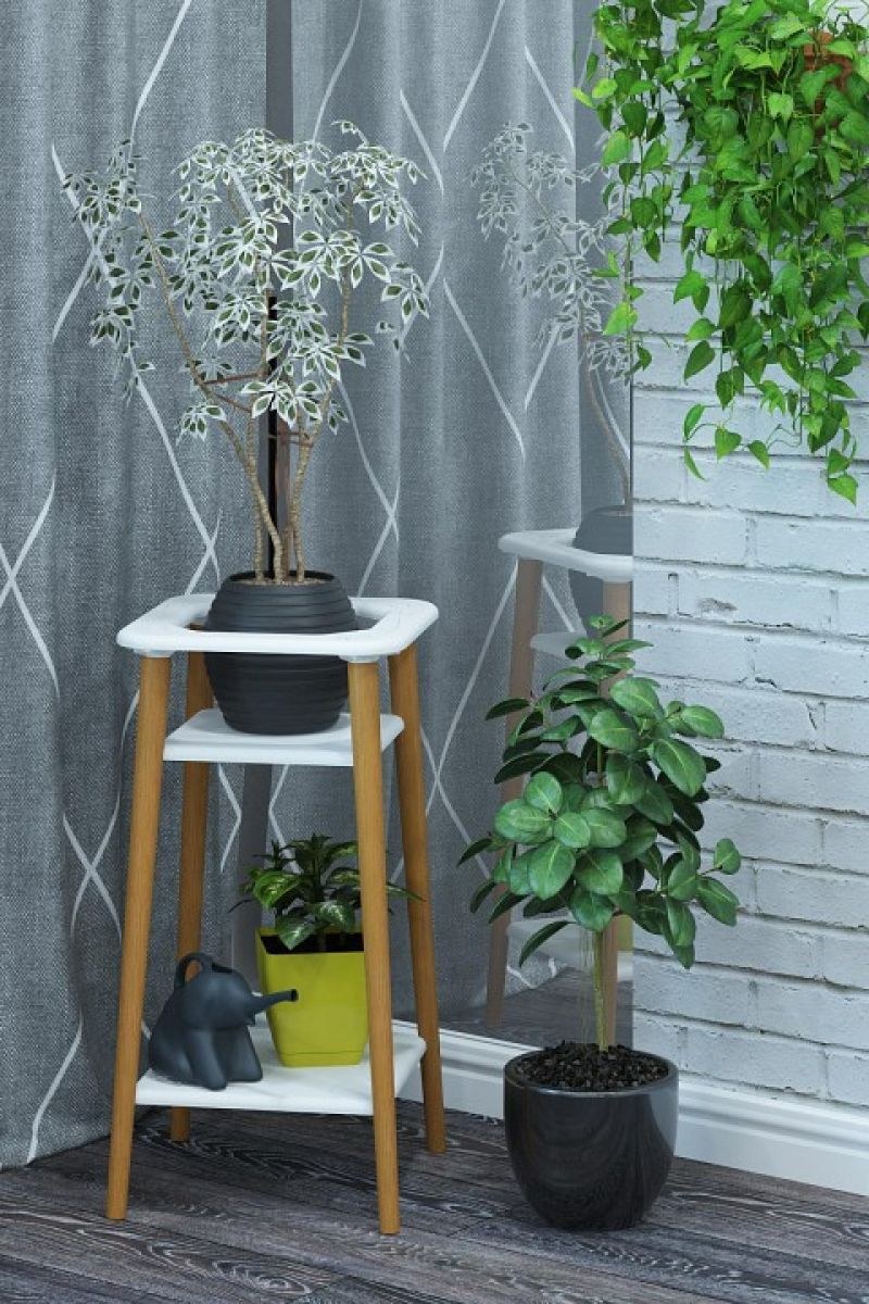 Интерьерная подставка для цветов