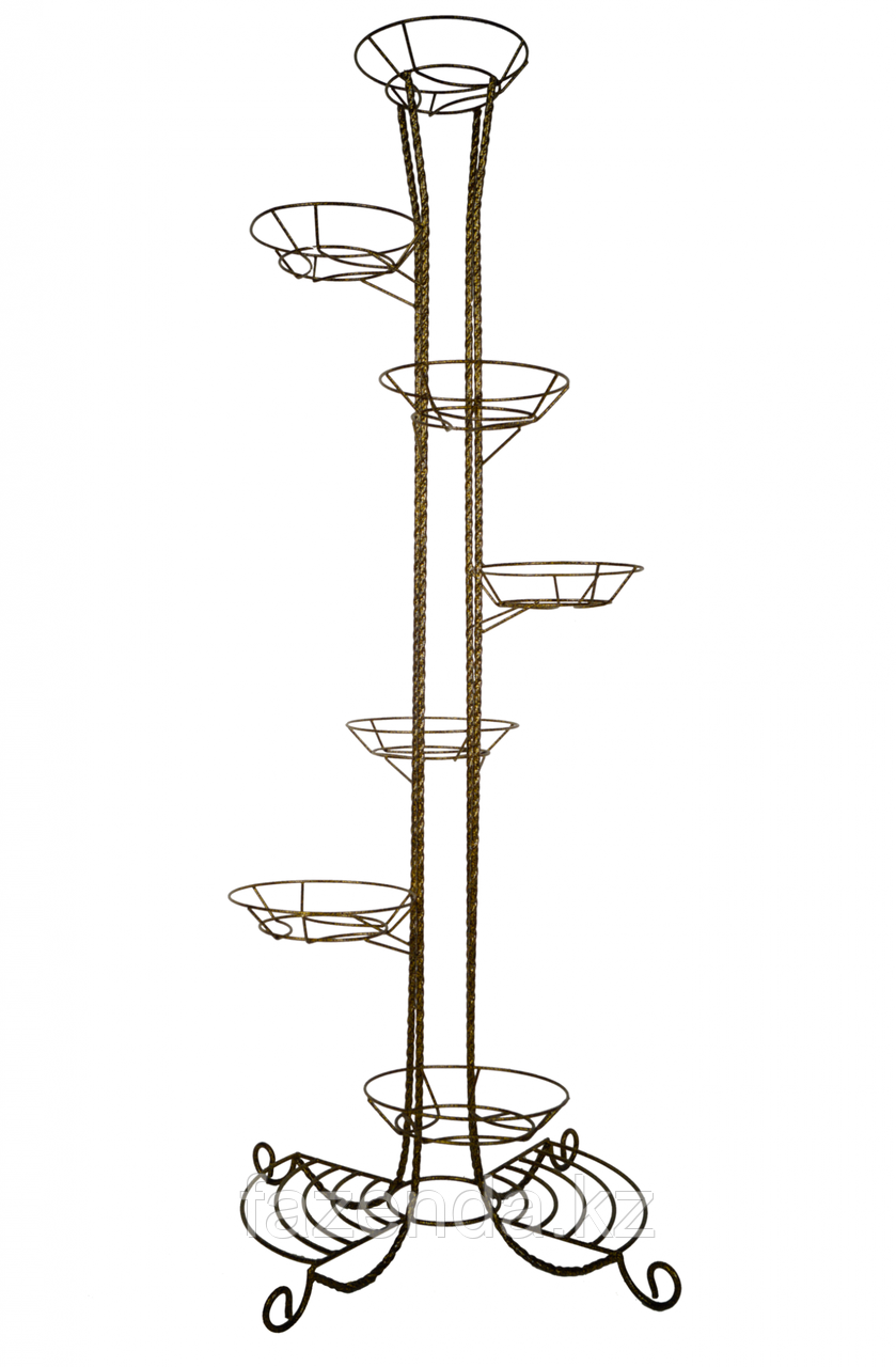 Подставка м. напольная на 7 горшков бабочка м0000031