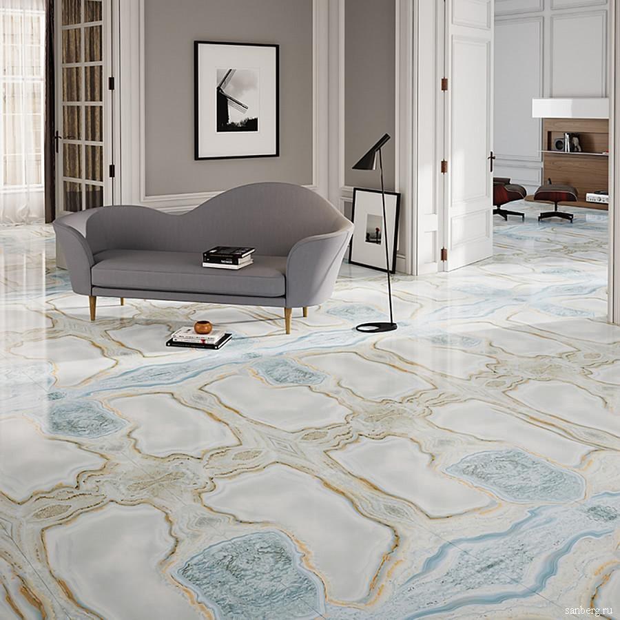 Керамогранит Aparici Agate Beyond Turquesa Pulido