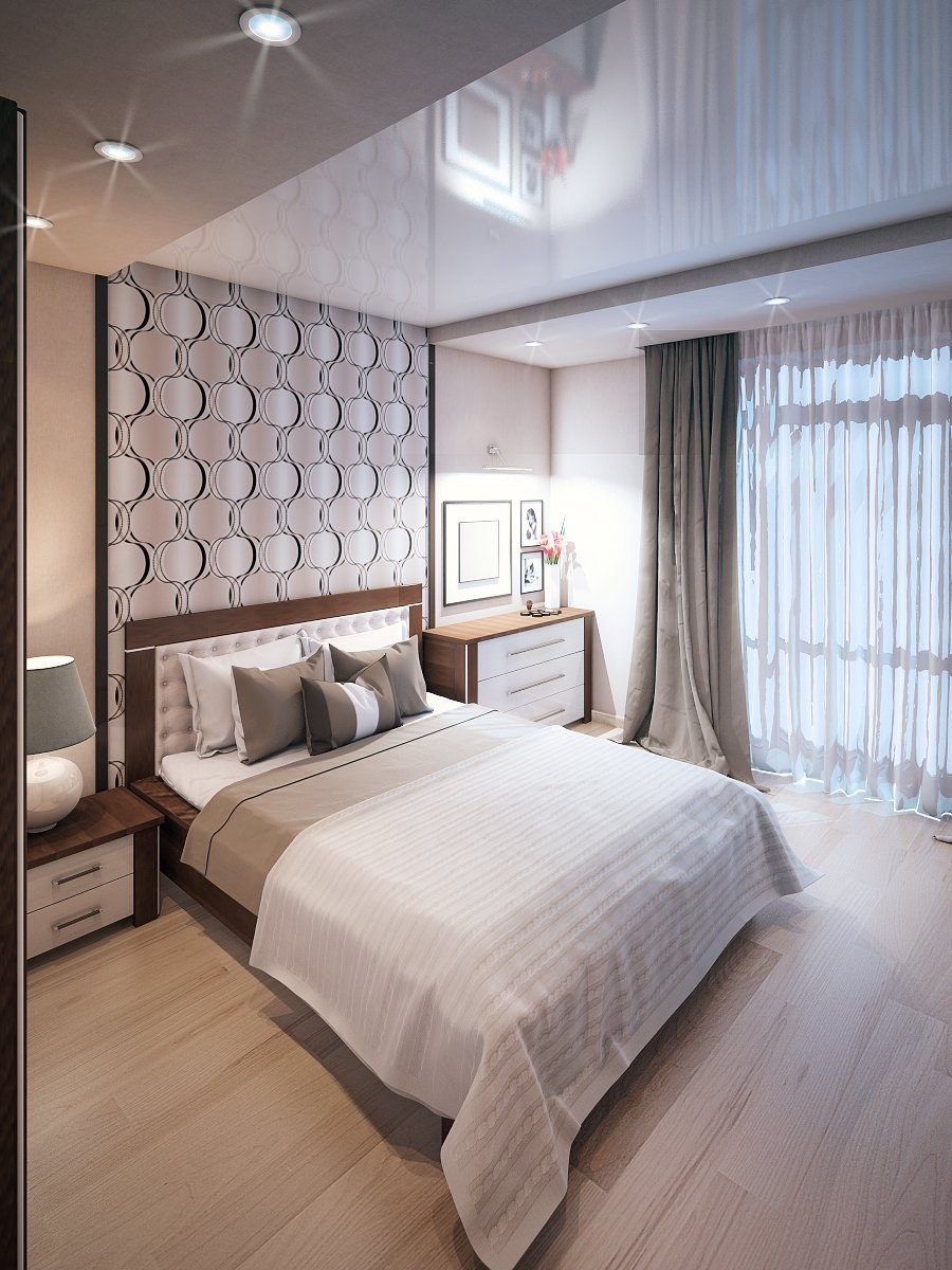 Красивая спальня интерьер высокое качество