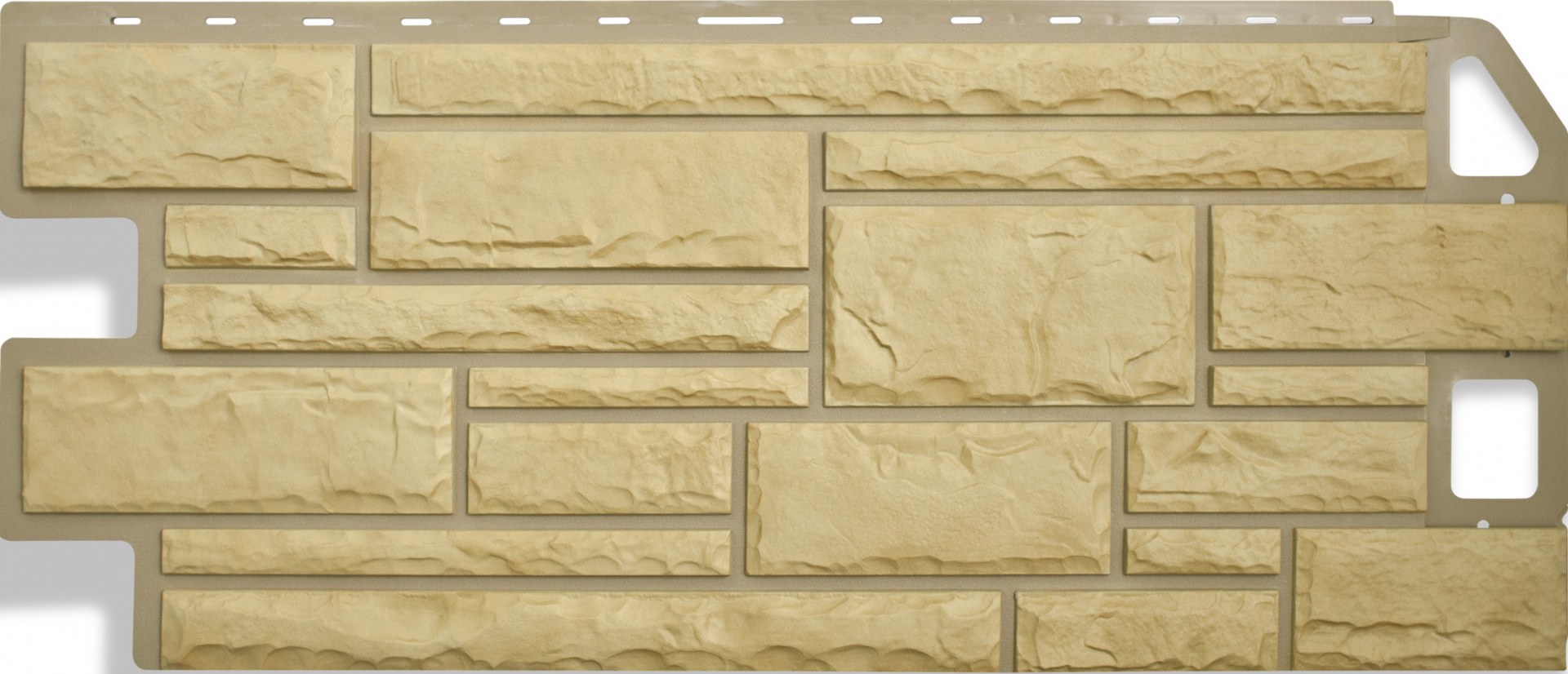 Альта профиль фасадные панели белый камень