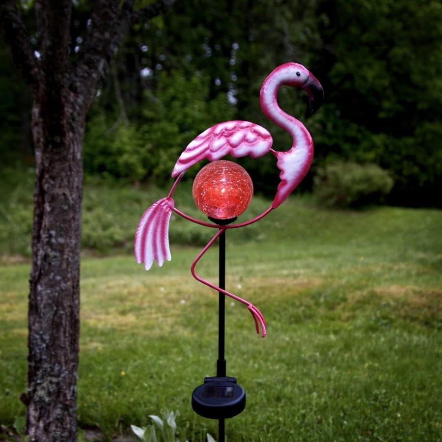 Светильники на солнечных батареях Фламинго