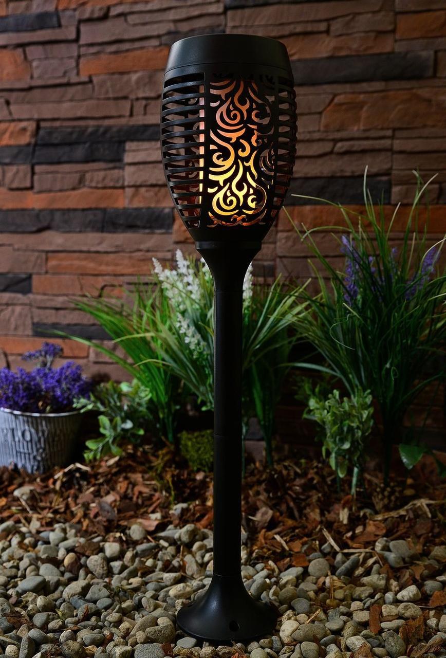 Светильник садовый на солнечной батарее USL-S-183/pm490 small Torch (ul-00004281)