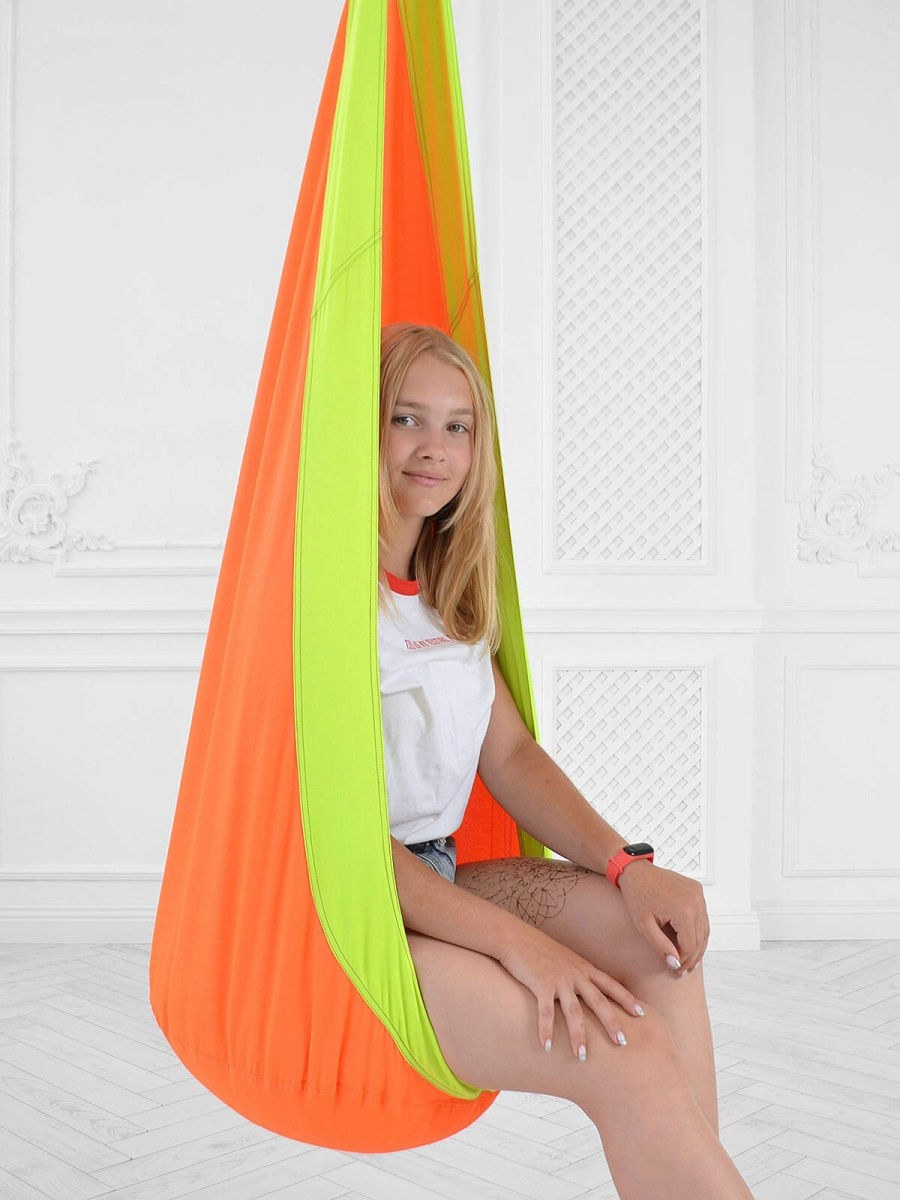 Детское подвесное кресло Polini кокон