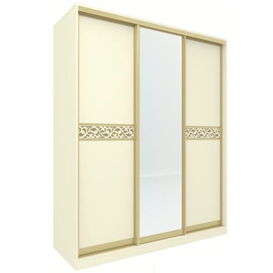 Шкаф-купе Ливадия л11а Weave светлый