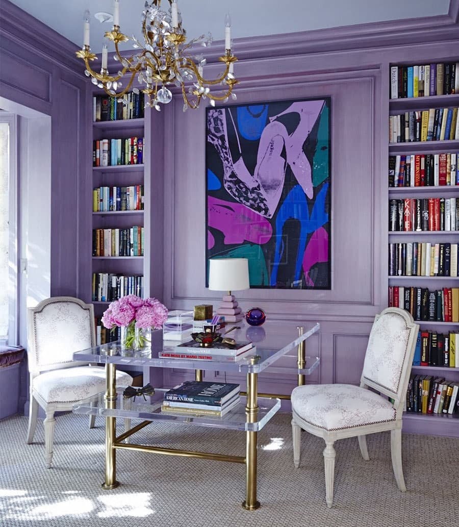 Шторы Флоранс лаванды