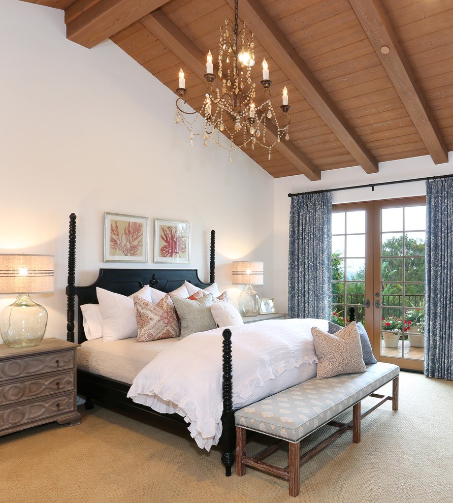 Кровать в средиземноморском стиле (71 фото)