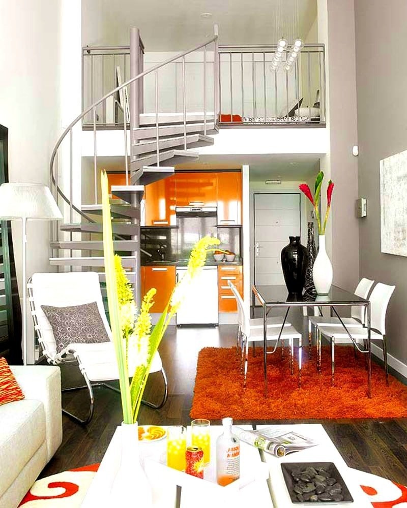 Двухуровневая студия 24м2