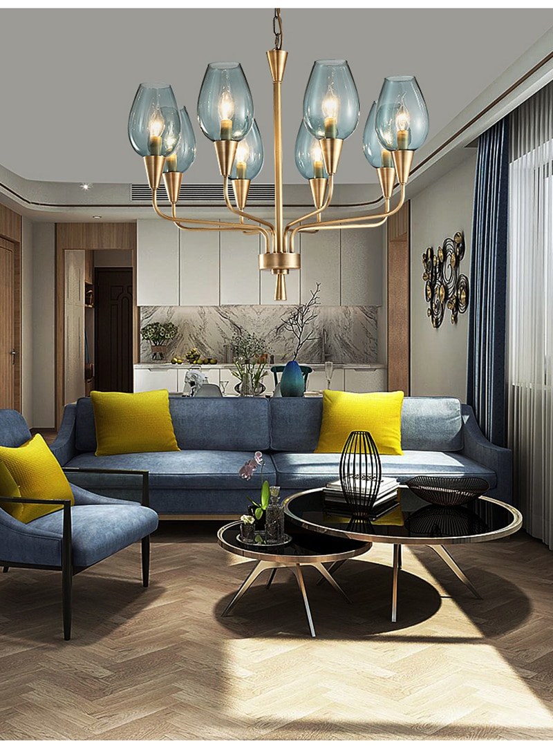 Люстра в стиле Midcentury Modern