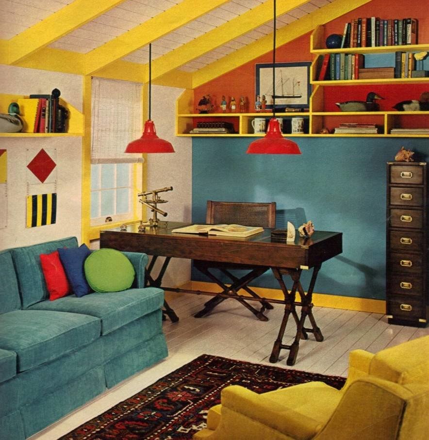 60 Е Америка интерьер