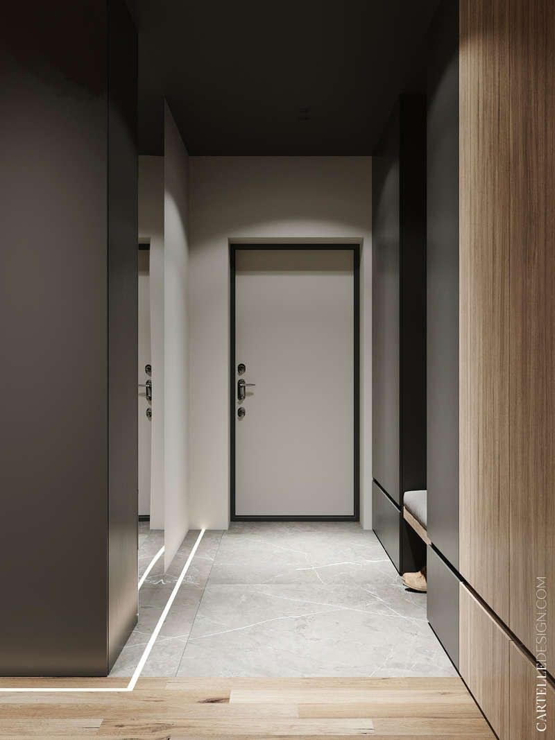 Коридор фон