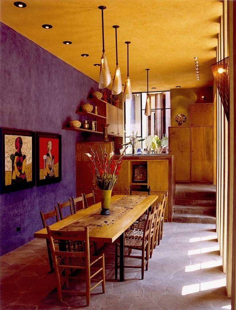 Интерьер в колониальном мексиканском стиле