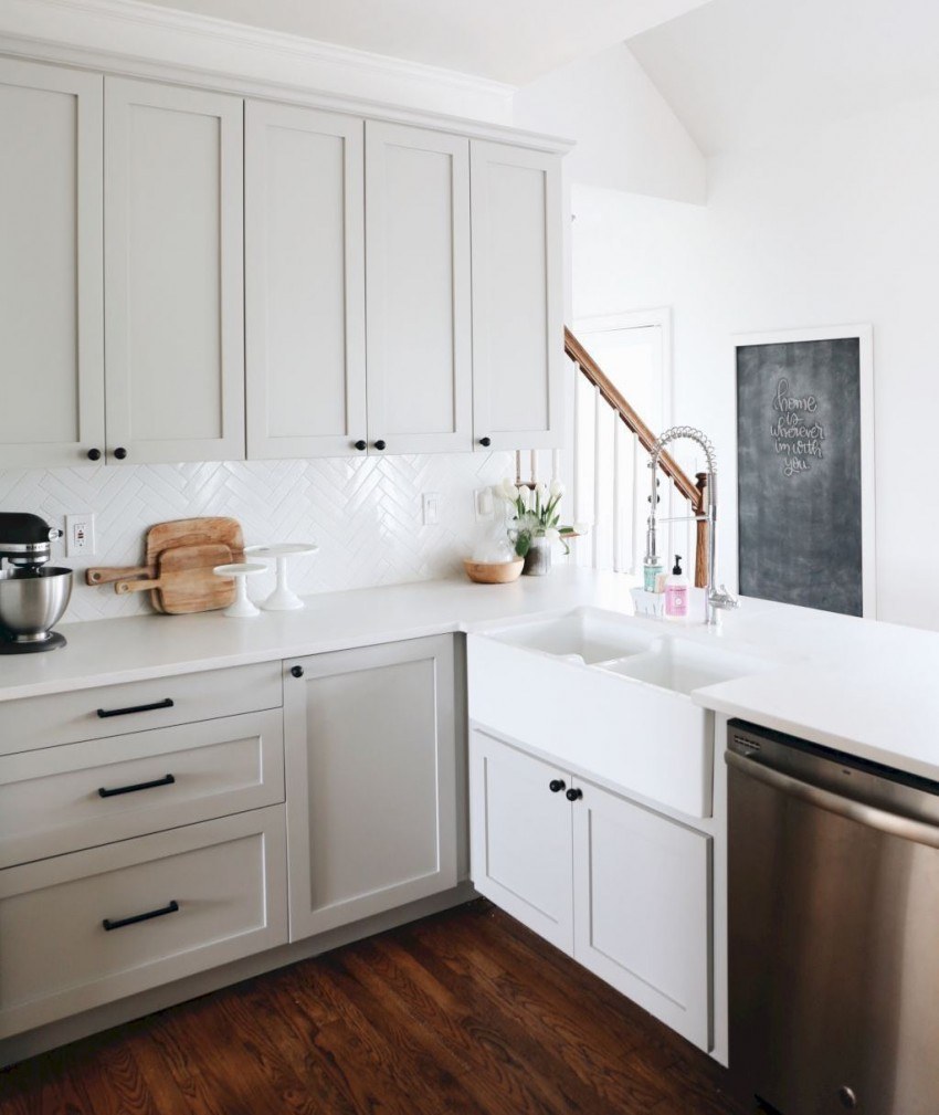 Кухня лерхюттан серая в интерьере (71 фото)