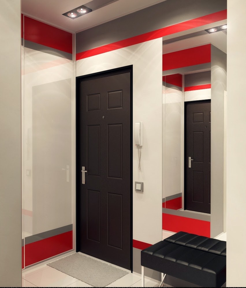 Современный интерьер прихожей