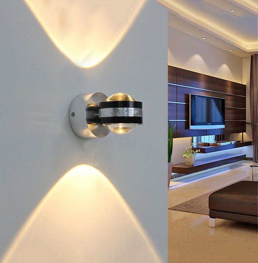 Бра 6w Aluminum led Wall Lights