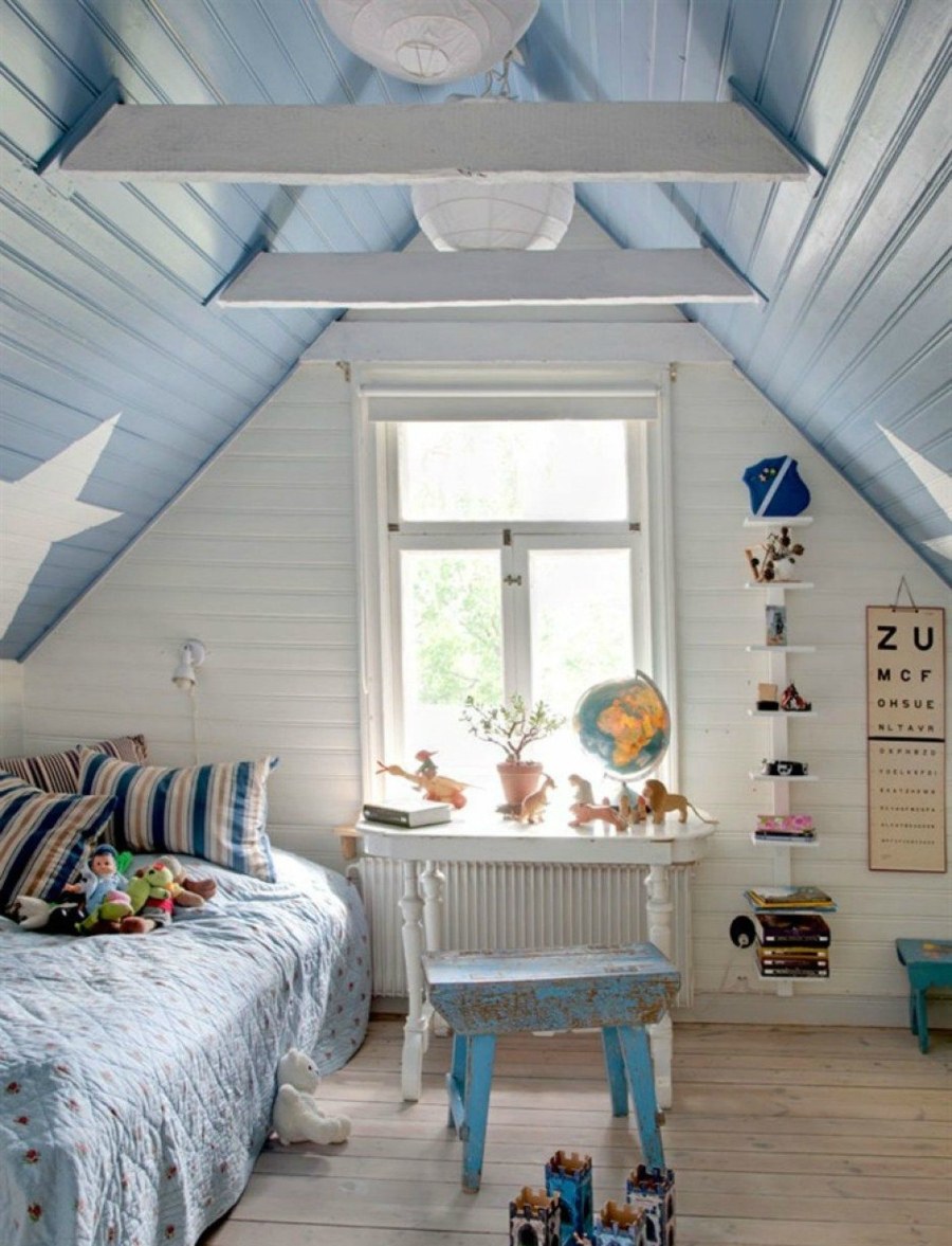 Комната на мансарде