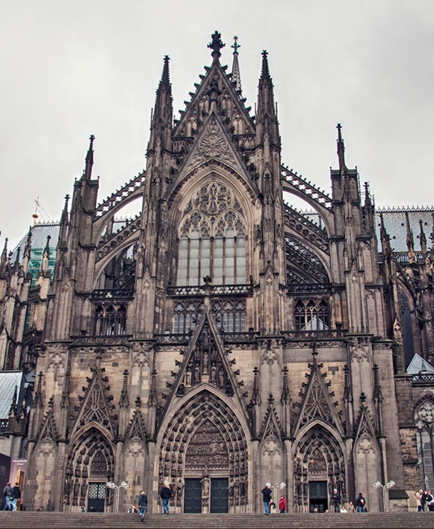 Римско католический Готический Кёльнский собор Пресвятой Богородицы