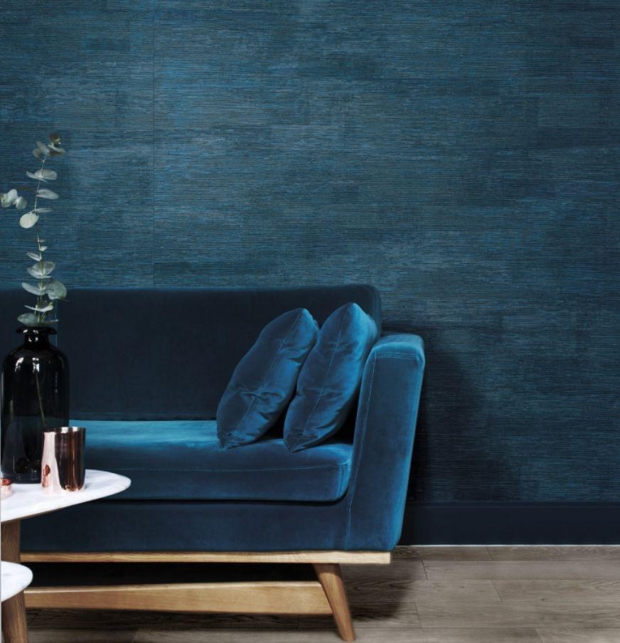 Декоративная штукатурка голубая