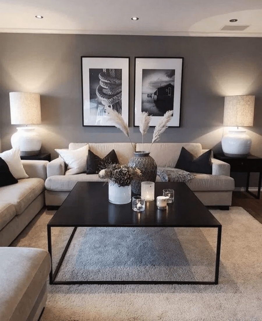 Декор гостиной