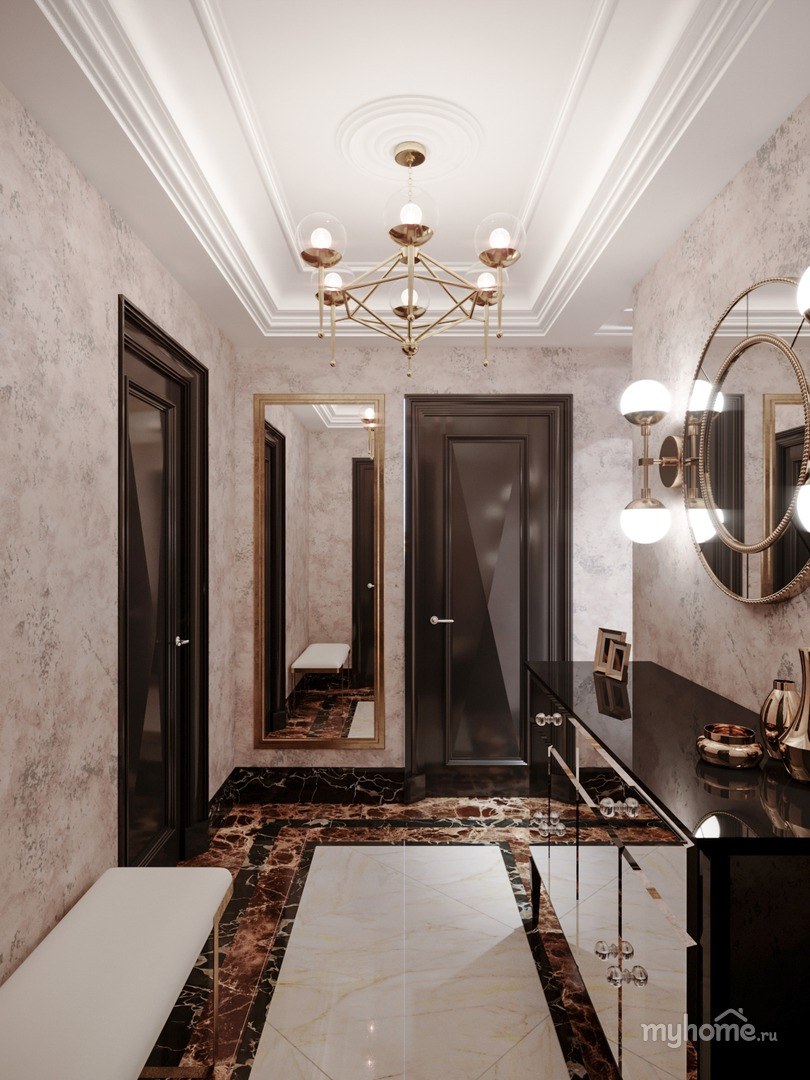 Ванная комната в стиле ар нуво