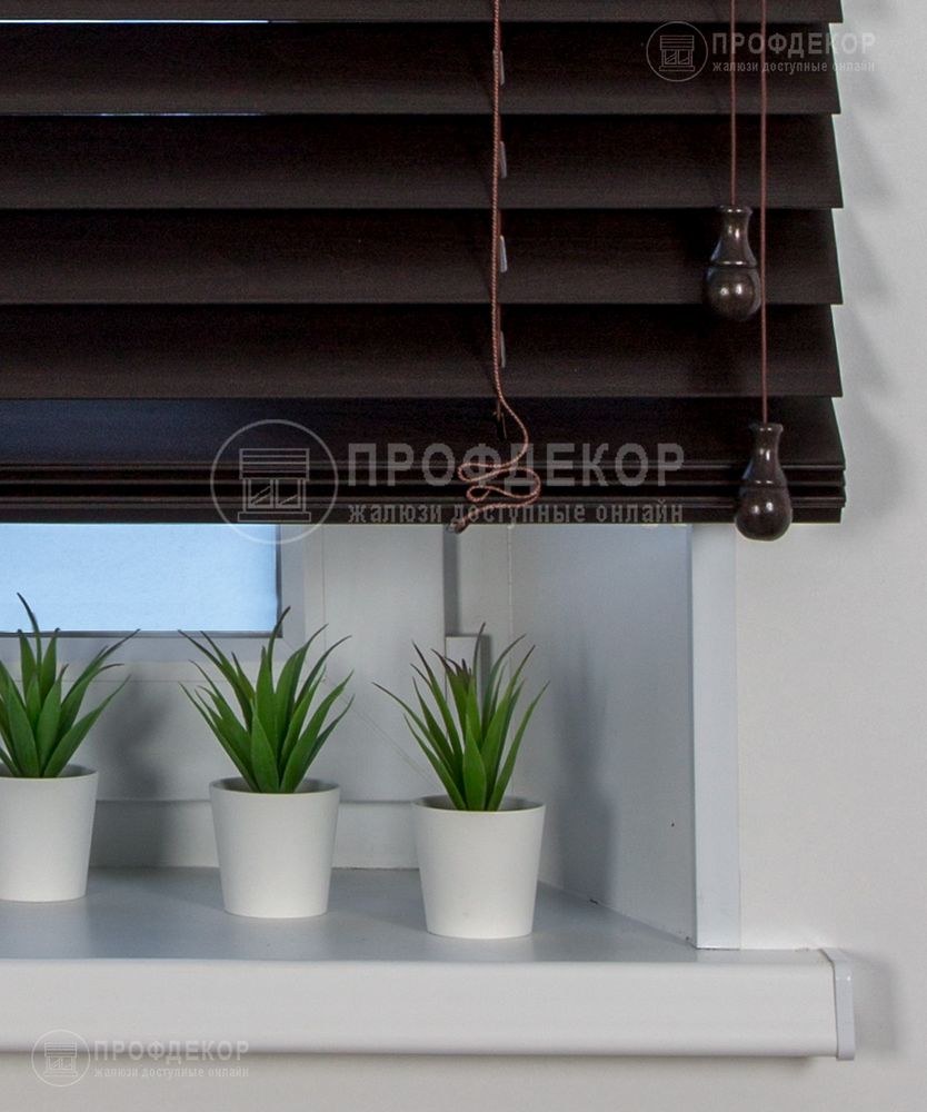 Деревянные жалюзи coulisse