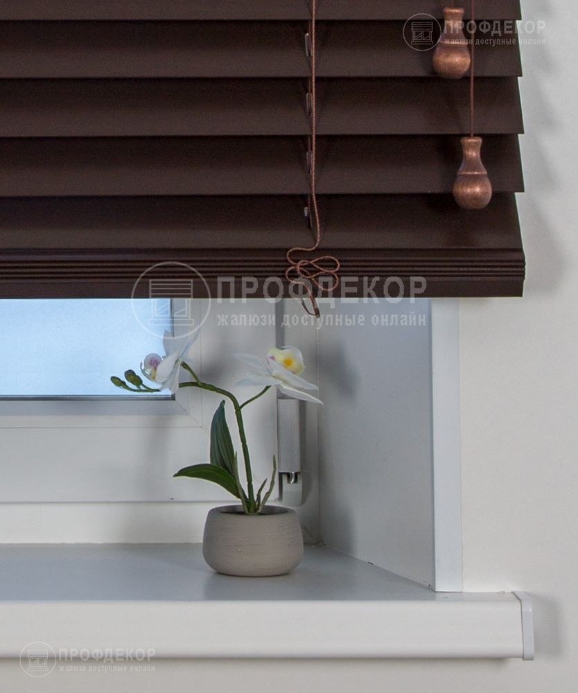 Деревянные жалюзи coulisse