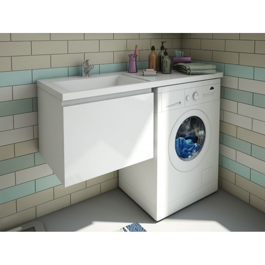 Тумба с раковиной Эстет Dallas Luxe 140 подвесная