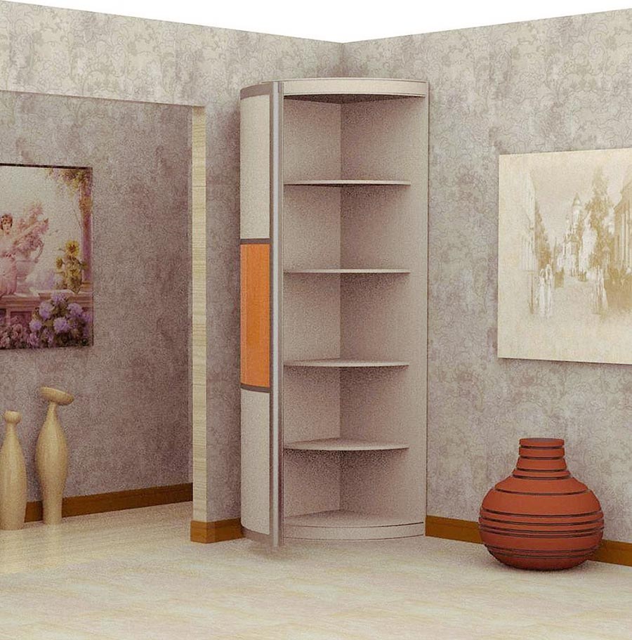 Радиусный шкаф 450х450 2200