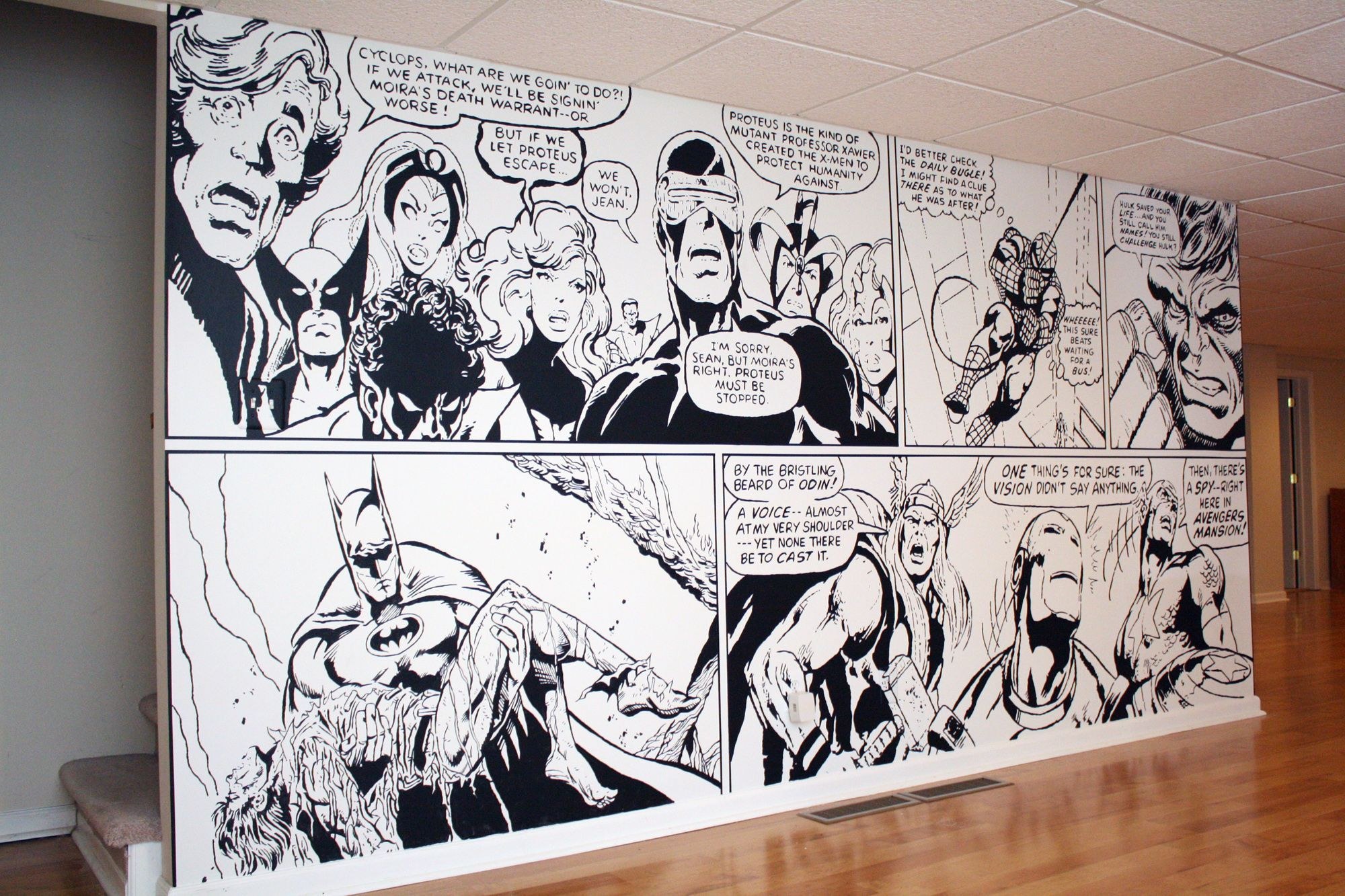 Comics room. Роспись стен в стиле комиксов. Стена в стиле комиксов. Стену разрисовать комикс. Нарисовано на стене в комиксном стиле.