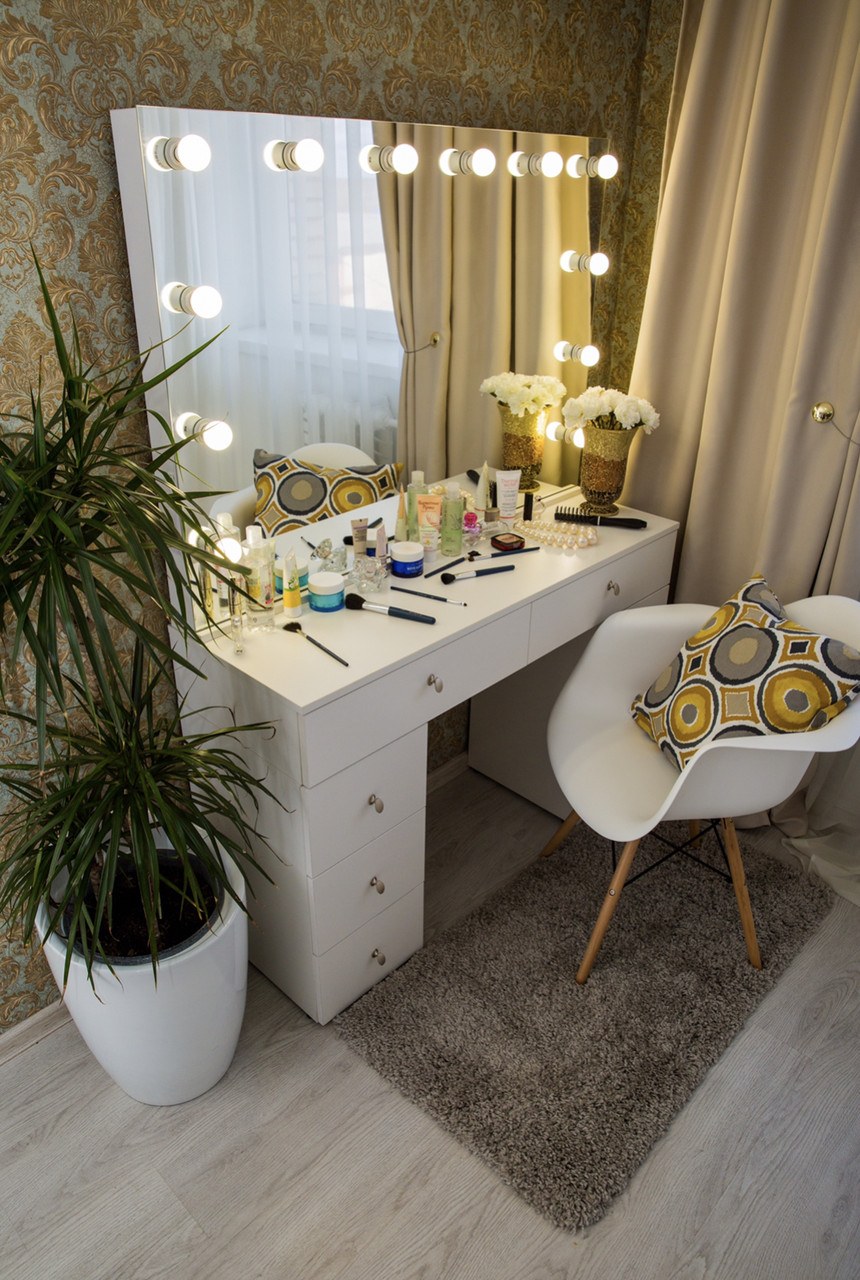 Гримёрный столик 80 см «серия 802/МБ»