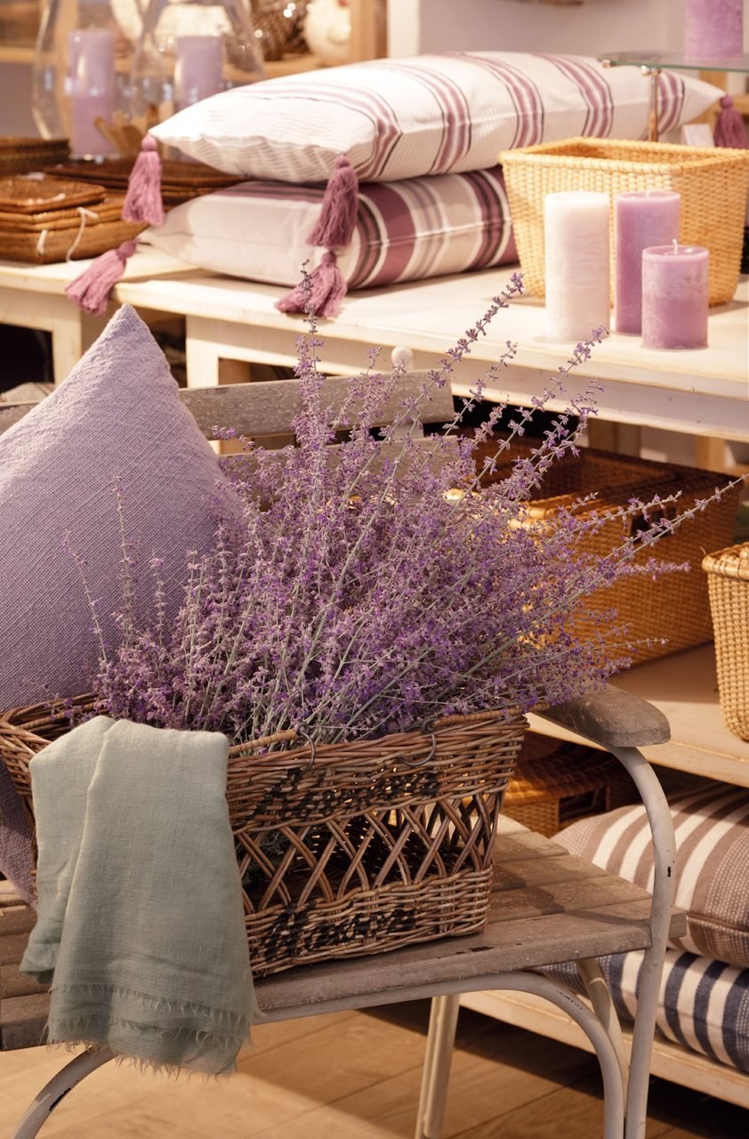 Лаванда в интерьере