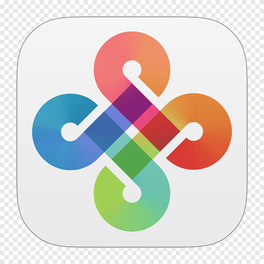 Многоцветный логотип