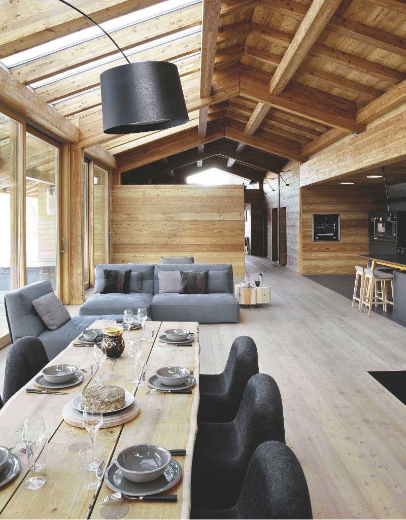 Шале в стиле барнхаус