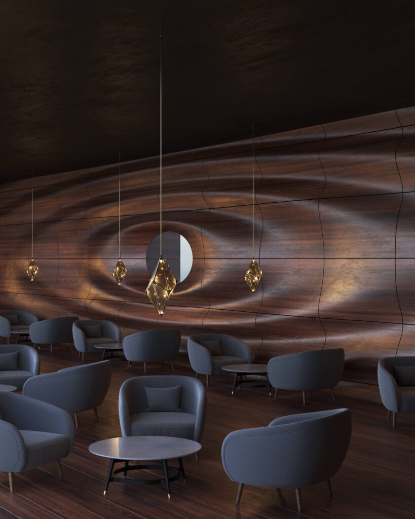 Авангард в интерьере коммерческой организации