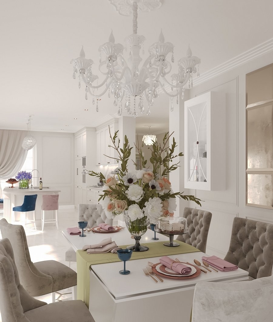 Неоклассика в загородном доме