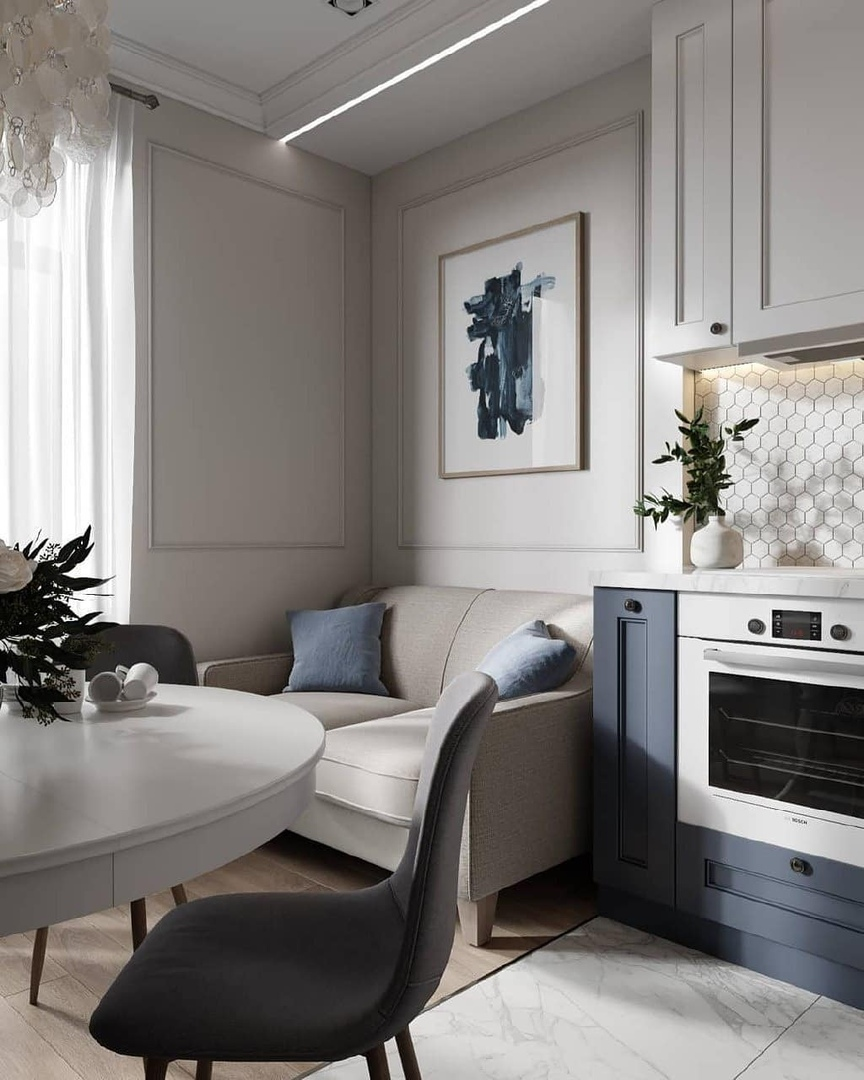 Кухня Неоклассика 11 кв м