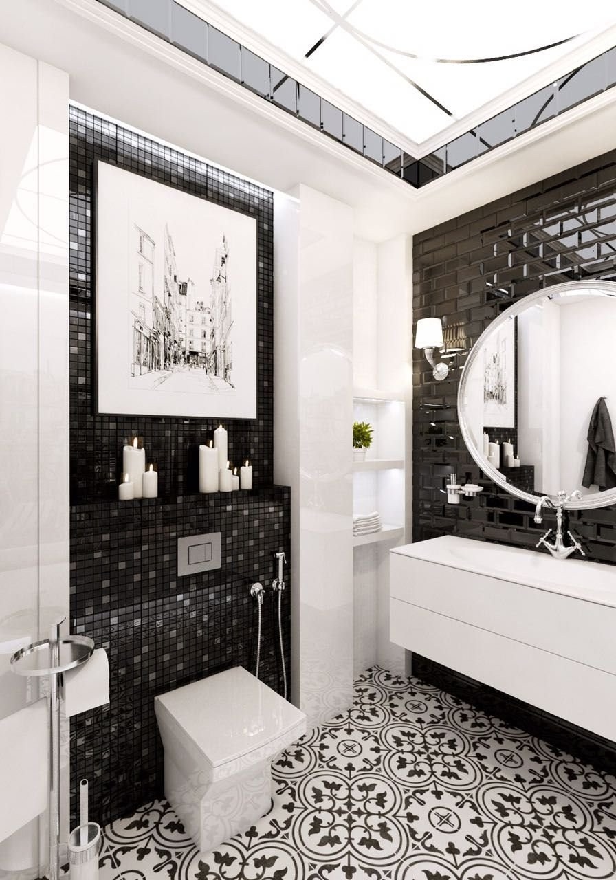 Черно белый цвет в ванной. Плитка Монро Керамин. Черно-белая ванная комната. Черно белая ванная. Ванная комната в черно белом стиле.