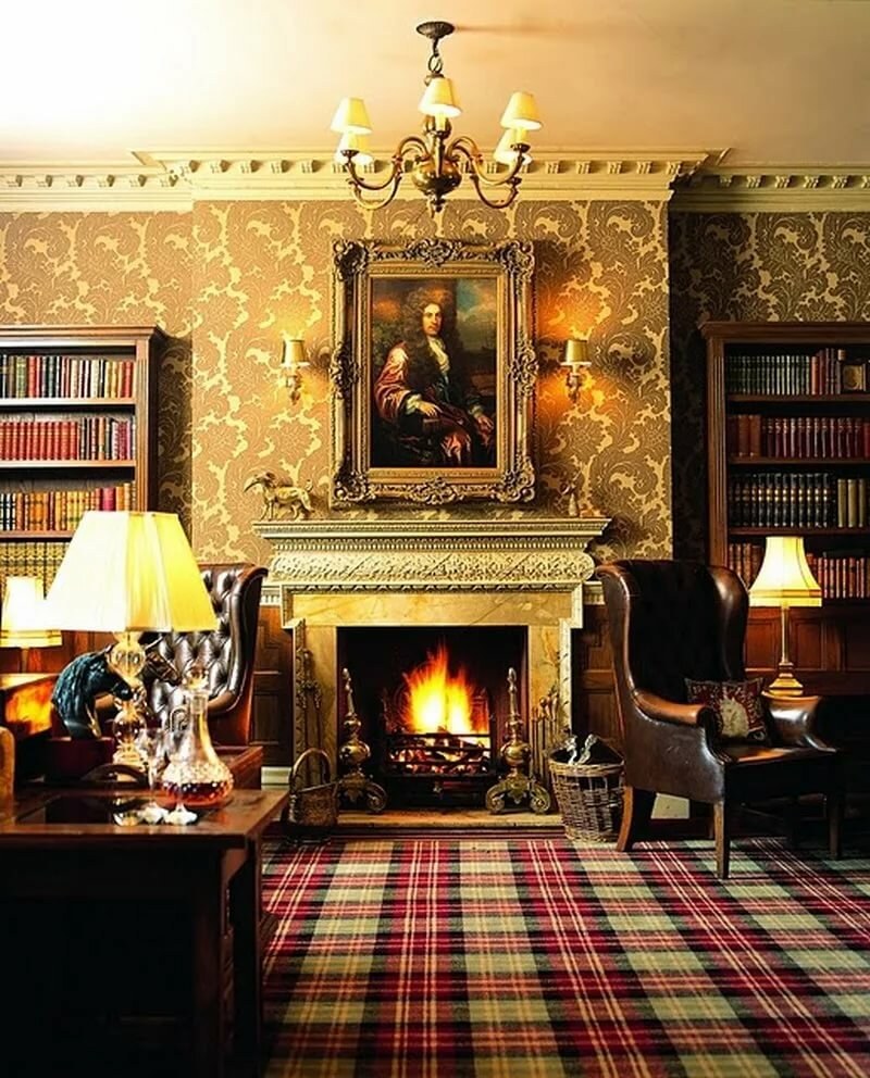 Староанглийский интерьер