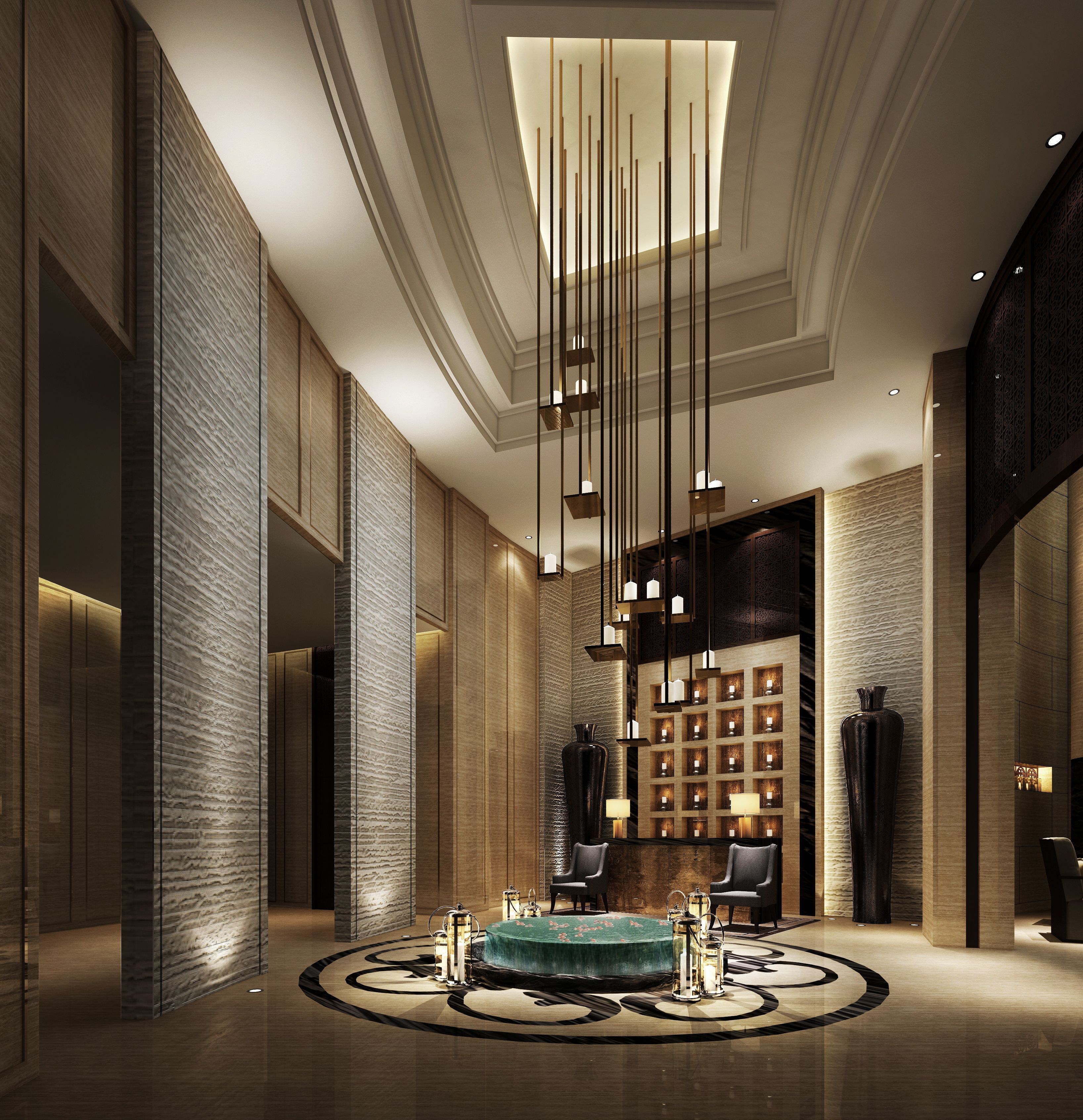 Luxury Hotel Lobby Interior Design