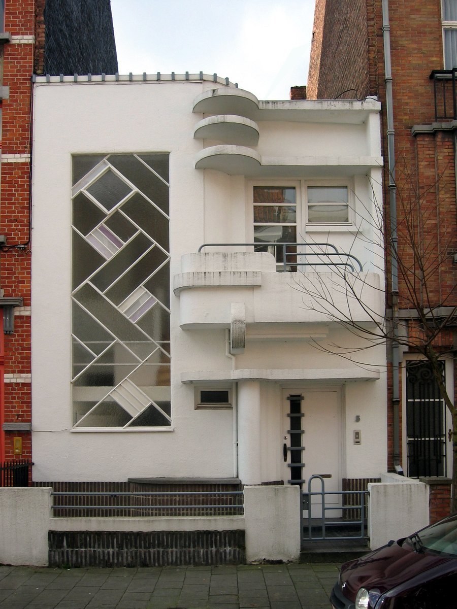 Стримлайн Модерн в архитектуре