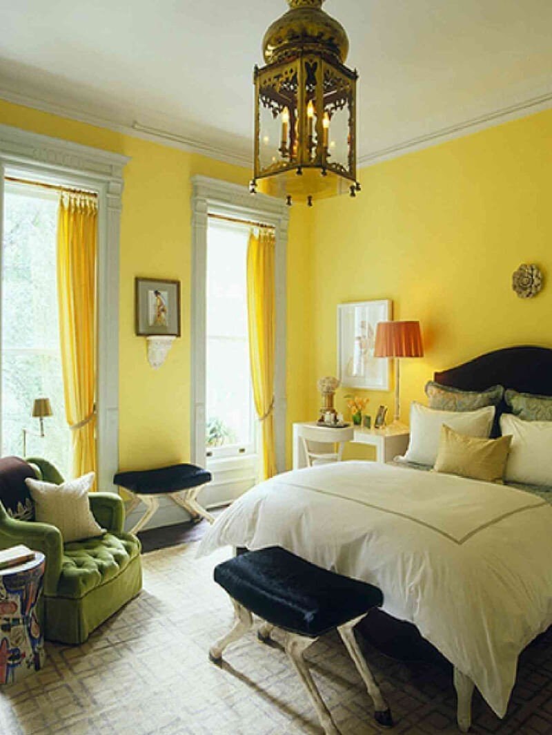 Желтая спальня