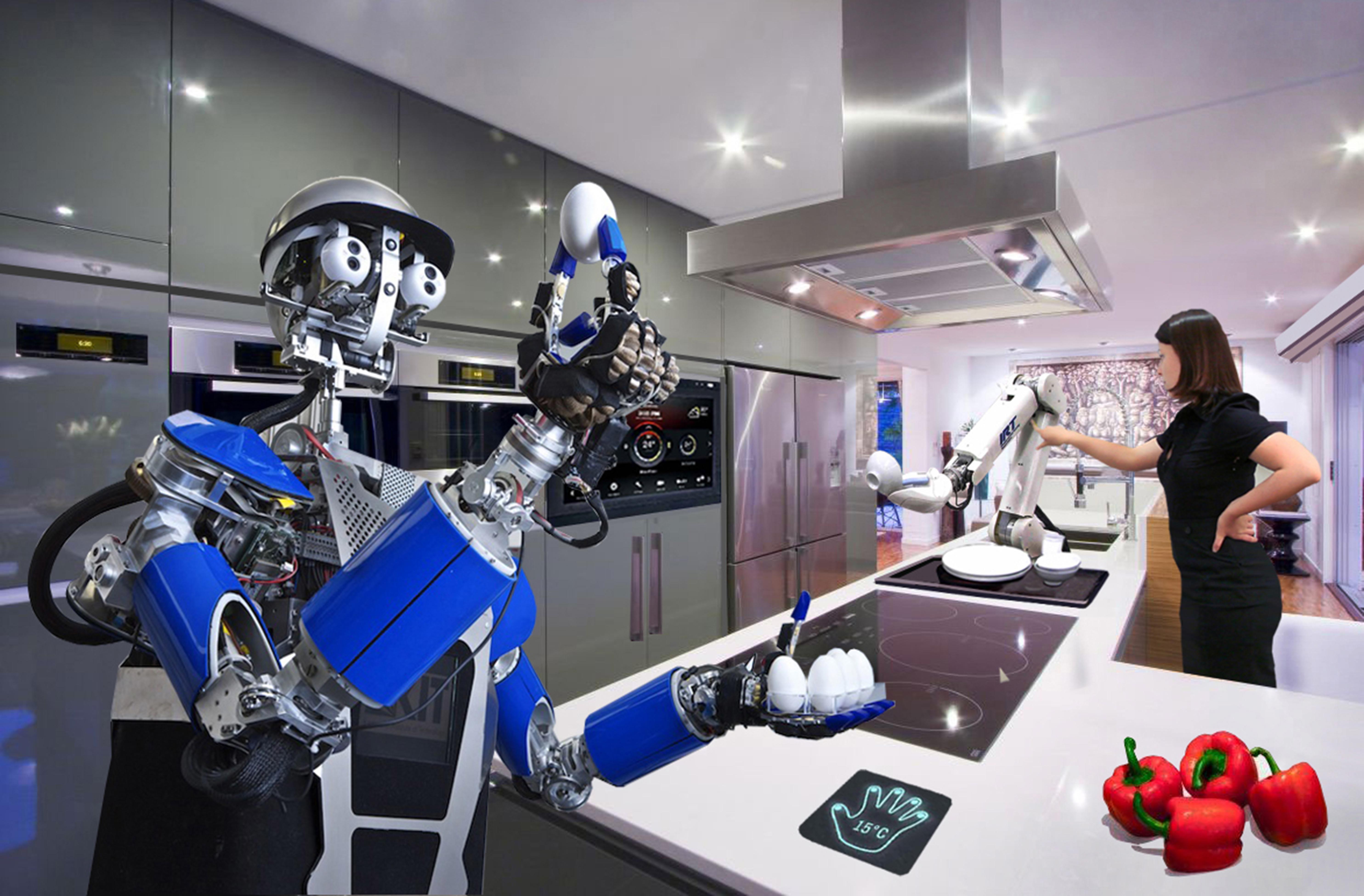 Роботы мечты и реальность. Кухонный робот. Умный дом будущего. Робот помощник на кухне. Роботы будущего.