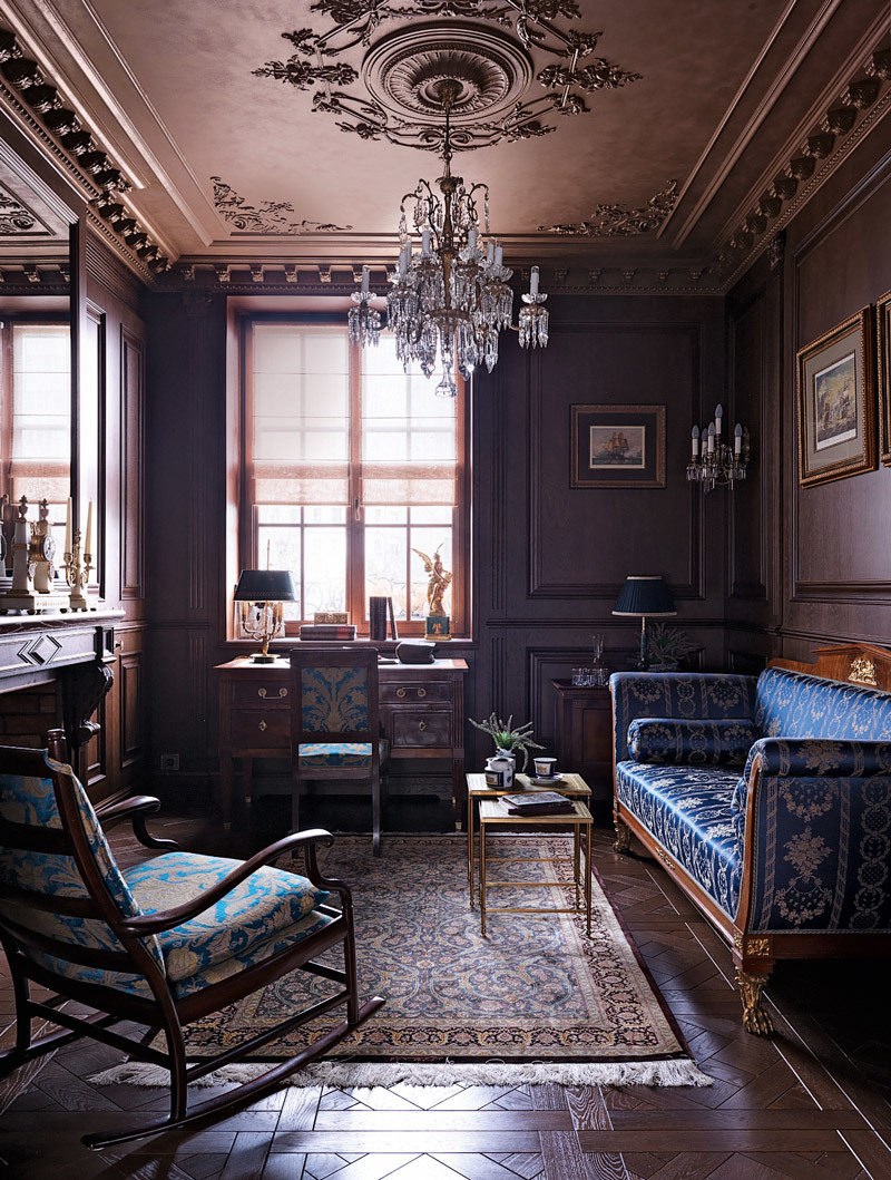 Комната в стиле 19 века