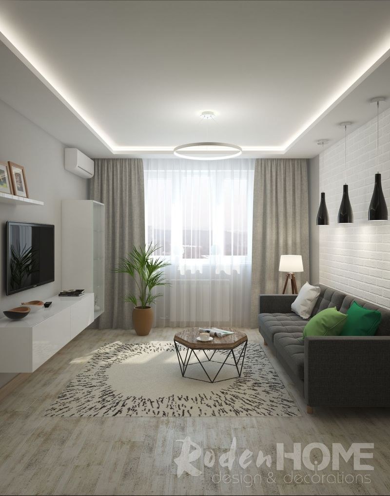 Интерьер гостиной 18 кв. м в квартире и решения в дизайне