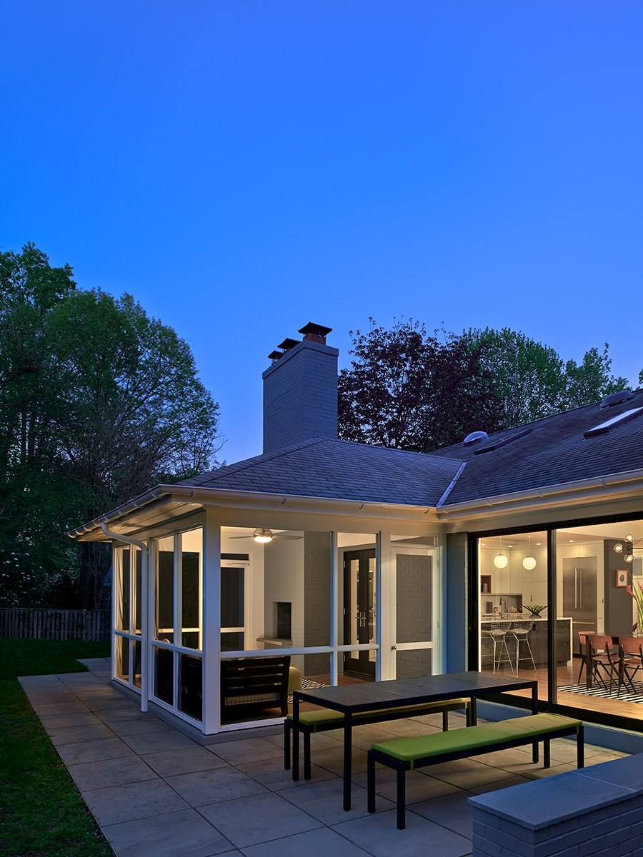 Одна этажнный дама с тэрасой